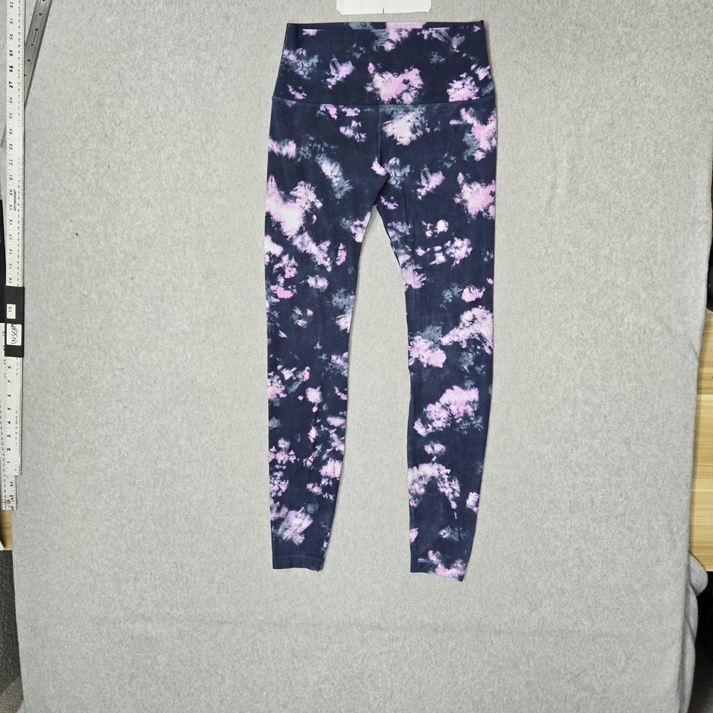 Lululemon Women Activewear Pants 8 Navy Wunder Under High Rise